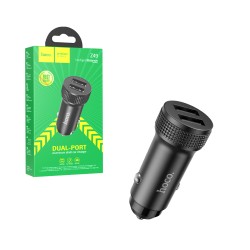 Hoco Car Charger Z49 Level 2 Port USB Black Hoco Car Charger Z49 Level 2 Port USB Black